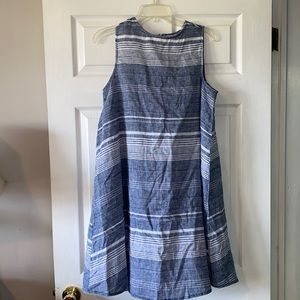 Beach Lunch Lounge Striped Shift Dress